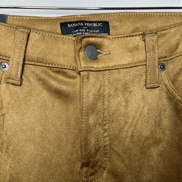 Banana Republic Vegan Suede Low Rise Bootcut Pant - Picture 6 of 14